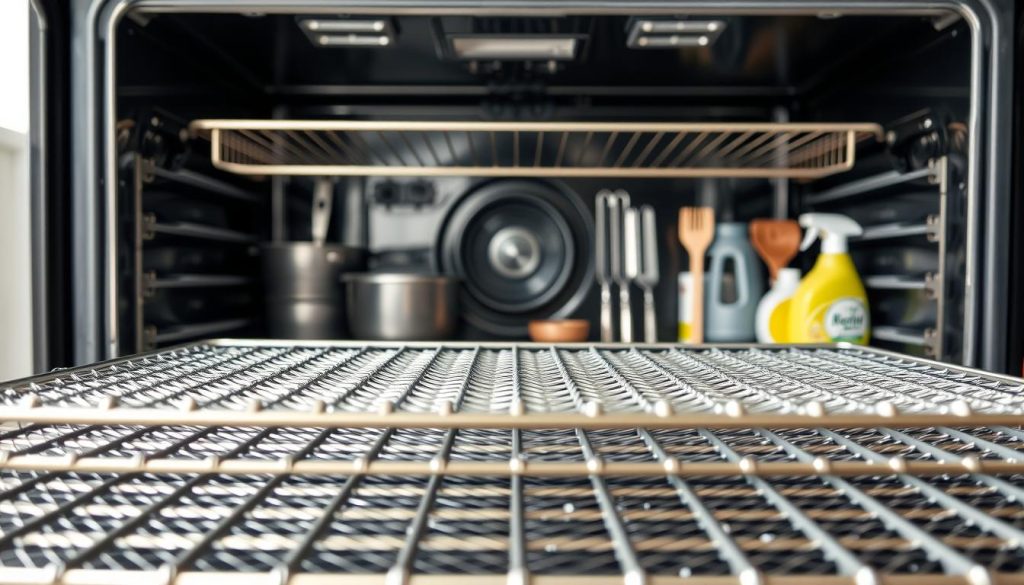nettoyage des grilles du four